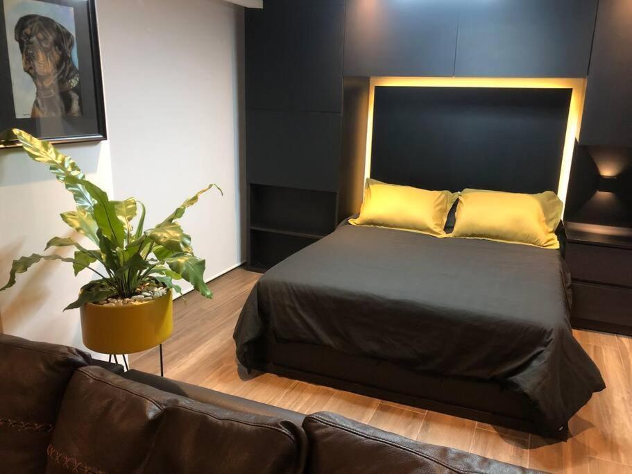 Black Loft. Moderno Y Nuevo, Super Ubicado. Mexico-stad Buitenkant foto